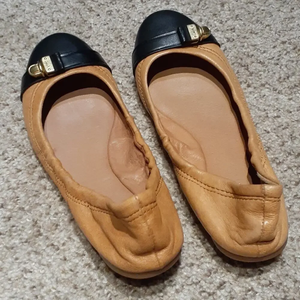 Wore 1x COACH sz 6.5 Delphine ballet shoes